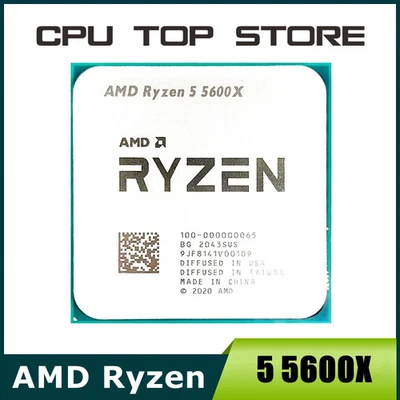 AMD Ryzen 5 5600X R5 5600X 3.7GHz Twelve-Thread CPU Processor 7NM 65W L3=32M  - Image 1 of 2