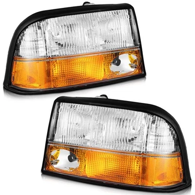 Pair Headlights For 1998-2004 GMC Sonoma S-15 98-01 Jimmy Oldsmobile Bravada - Изображение 1 из 4