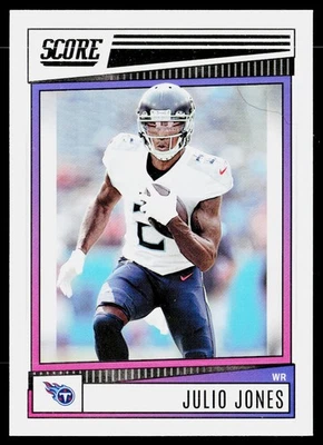 2022 Score Red Julio Jones #27 田纳西泰坦队 — 第 1/2 张图片