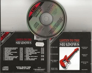 THE SHADOWS Listen to the Shadows 22 tracks cd 1989 EMI Nimbus pressing - Picture 1 of 1