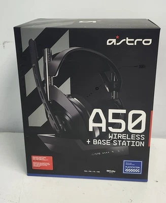Беспроводная игровая гарнитура Astro A50 + базовая станция — PS5 / PS4 / ПК / Mac - Изображение 1 из 4