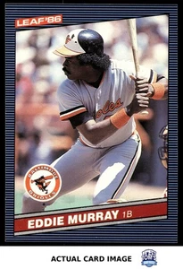 1986 Leaf #83 EDDIE MURRAY Baltimore Orioles HOF NM - Picture 1 of 4
