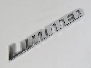 Limited Emblem For 1996-2002 Toyota 4Runner Rear Liftgate Badge Sign Symbol Logo - Picture 1 of 4