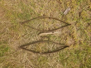 Antique Primitive Buckboard Wagon Springs - Picture 1 of 4