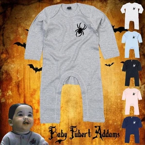 Pubert Addams Family Strampler Schlafanzug BabyGrow Spooky Halloween Kostüm Cosplay - Bild 1 von 16