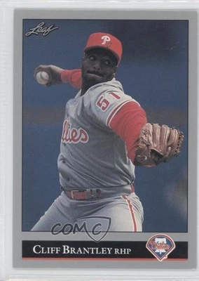 1992 Leaf Cliff Brantley #434 Rookie RC - Image 1 of 2