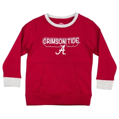 Pullover manga larga para niñas NCAA Alabama Crimson Tide, mediano (7/8) Foto 1 de 3