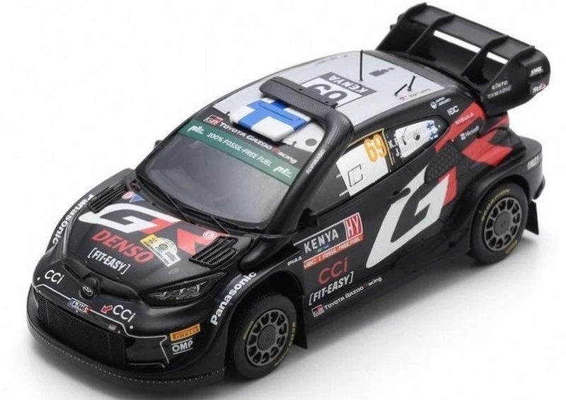 Toyota Yaris GR Winner Safari Rally 2024 Rovanpera-Halttunen 1:43 SPARK S6873 - Immagine 1 di 1
