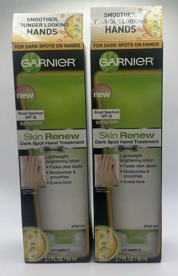 1 Garnier Skin Redark Spot Hand Treatment Spf30 Unsealed