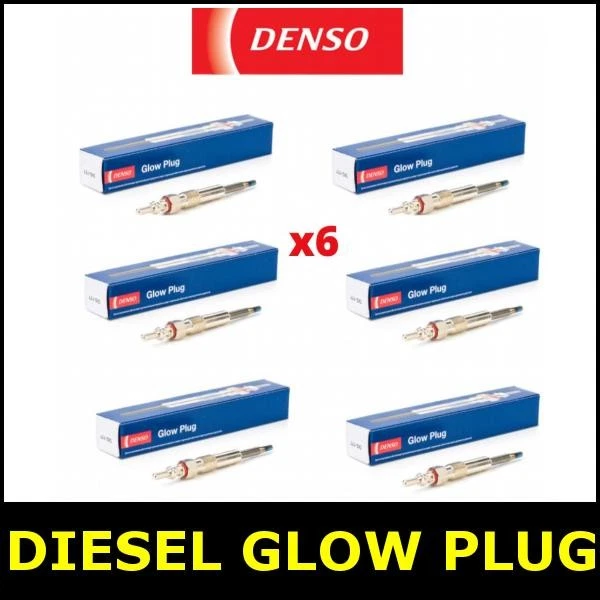 6x Glow Plugs Fits AUDI A4 A5 A6 4F 4G 8E 8F 8H 8K 8T 8W F5 2.7 3.0 391GD - Image 1 of 4