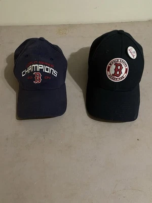 Boston Red Sox Hat Lot Cap Yankees Suck Pin - Image 1 of 4