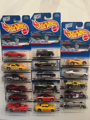 Hot Wheels 2000 First editions 17pc Set-NEW - Image 1 of 4