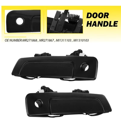 Manija de puerta delantera izquierda/derecha de 2 piezas para Chrysler Sebring Dodge Stratus 2001-05 Foto 1 de 4