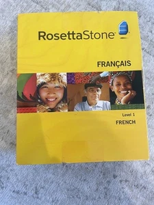 Rosetta Stone French Level 1 USB w/ Headset And Microphone - Picture 1 of 8