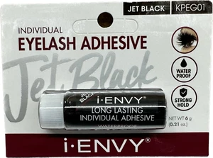 I ENVY BY KISS JET BLACK EYELASH GLUE ADHESIVE FOR INDIVIDUAL LASHES KPEG01 - Picture 1 of 2