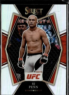 2022 SELECT UFC PREMIER SILVER #138 BJ PENN  - Image 1 of 2