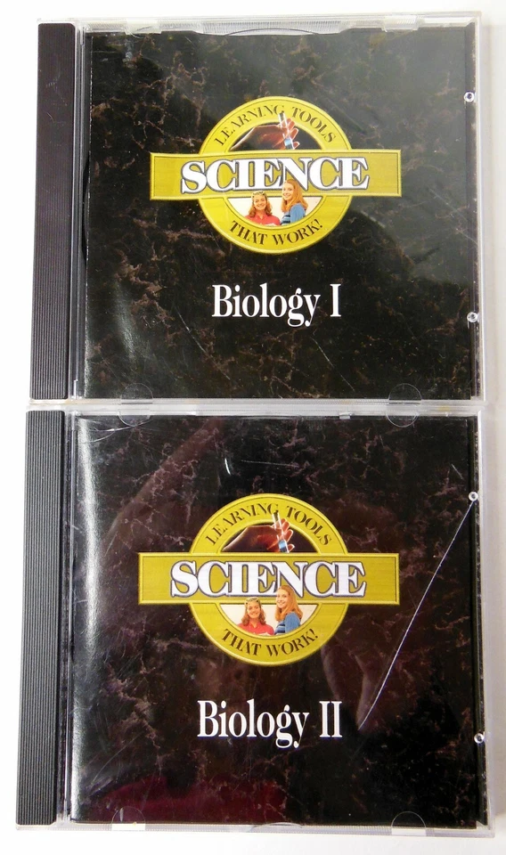 Multimedia Biology I and II CD Pro One Sofsource Windows 3.1 or 95 Homeschool - Image 1 of 3