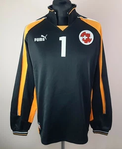 Camiseta deportiva de portero Suiza 1998/1999/2000 acolchada para hombre talla XL - Imagen 1 de 12
