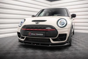 Cup Spoilerlippe SCHWARZ für Mini Clubman F54 JCW FL Frontspoiler Schwert ABS V1 - Bild 1 von 8