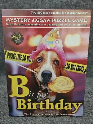 TDC Games The Alphabet Murder Puzzle Series B IS FOR BIRTHDAY - Image 1 of 4