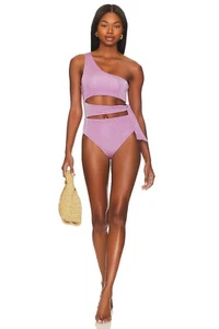 Maaji Limited Edition Stunning Reversible One Piece Swimsuit in Purple Floral M - Picture 1 of 15