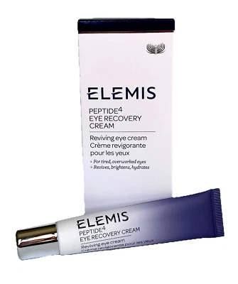 ELEMIS: Peptide4 Crema de Recuperación de Ojos Crema de Ojos Reviving 0.5 OZ NUEVA EN CAJA Foto 1 de 4