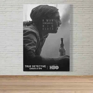 True Detective Print, Poster, Wall Art, Rolled Print, Wall 3 - Picture 1 of 4