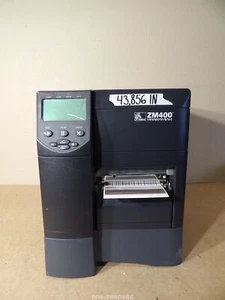 Zebra ZM400 Thermal Barcode Label Printer ZM400-300E-0100T - 43,856 IN / OK - Afbeelding 1 van 9