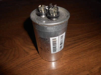 Amber MI44100R600 60/10 x 440 Volt Round Dual Capacitor (183525) - Image 1 of 3