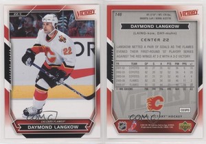 2007-08 Victory Black Daymond Langkow #146