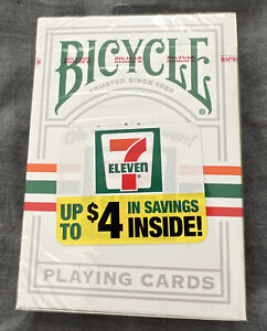 Bicycle 7-Eleven Playing Cards– Up to $4.00 in Savings Edition - SEALED 2020