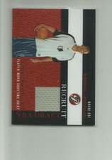 2003-04 Topps Pristine Recruit Relics #NE Ndudi Ebi   SHIRT    BB25