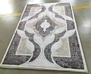 Alfombra 160x230 cm piso corto, diseño clásico, alfombra suelo alfombra - Imagen 1 de 2