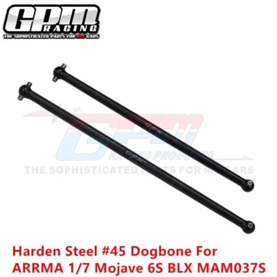 GPM Acero endurecido #45 Dogbone para ARRMA 1/7 Mojave 6S BLX ARA106058 ARA310952 EE. UU. Foto 1 de 4