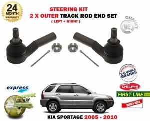 New Inner Outer Tie Rods Boots Fits 2005-2010 Kia Sportage Sway Bars All 4