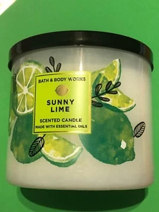 Bath & Body Works ""SUNNY LIME"" 3 Docht Duftkerze 14,5 Unzen - Bild 1 von 4