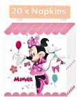 Minnie Mouse Birthday Party Supplies Tableware Kids Decorations Balloons Banner