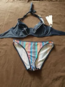 NEU Esprit Bikini - Set Größe Oberteil 80 cup F Hose 40 - Bild 1 von 6