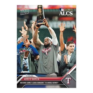 💥 ADOLIS GARCIA💥 Game 7 HOMERS!  2023 Topps Now #1038  Texas Rangers PRESALE