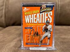 75th Anniversary Wheaties Commemorative Edition Collectible Box John Elway