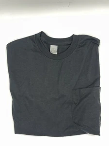 Gildan Men's Heavy Cotton Pocket T-Shirt Plain Blank Casual Tee SIZE Small B156 - Picture 1 of 3