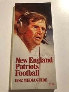 1979 NEW ENGLAND Patriots MEDIA Yearbook STEVE GROGAN John Hannah RON MEYER - Picture 1 of 1