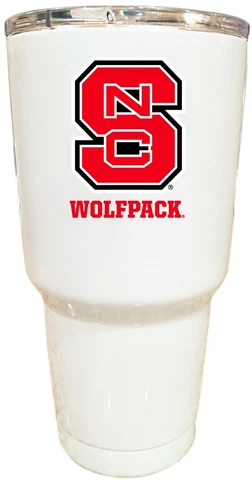 NC State Wolfpack Insulated Travel Mug-NCAA 20oz Stainless Steel Tumbler Cover
