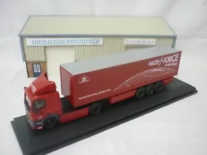 Oxford Diecast Modern Truck 1:76th DAF Short Van Trailer Parcelforce 76DAF002 - Picture 1 of 3
