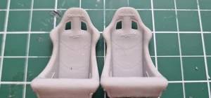 Asiento Cobra Monaco Pro Rally 1/18 para Otto Suntstar tamaño IXO para MCG RS2000 - Imagen 1 de 6
