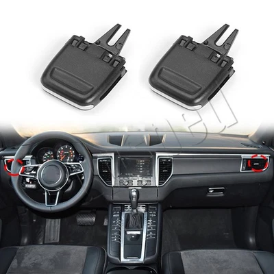 2x Reparación de clip de lengüeta de salida de aire acondicionado delantero izquierdo derecho para Porsche Macan 2014-17 Foto 1 de 4