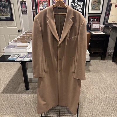 Ralph Lauren Chaps Full Length Wool Blend Overcoat MEN’s 44L XL - Image 1 of 4