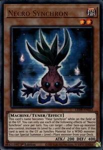 Necro Synchron Ultra Rare Legendary Duelists: Synchro Storm LED8-EN023 LP - Picture 1 of 2