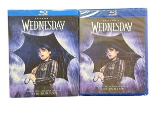Wednesday: The Complete First Season (Blu-ray, 2022) w/ Slip Cover - Picture 1 of 2