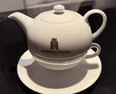 Cup + Mug Company Tea-For-One Set 3-teil. Wasserschloss Hamburg 500 ml NEU - Bild 1 von 4